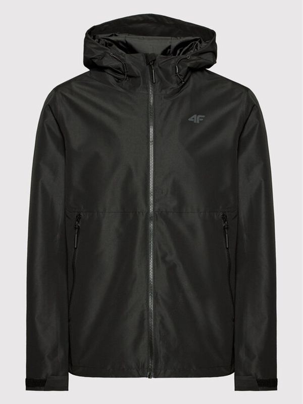 4F 4F Преходно яке H4L22-KUM001 Черен Regular Fit