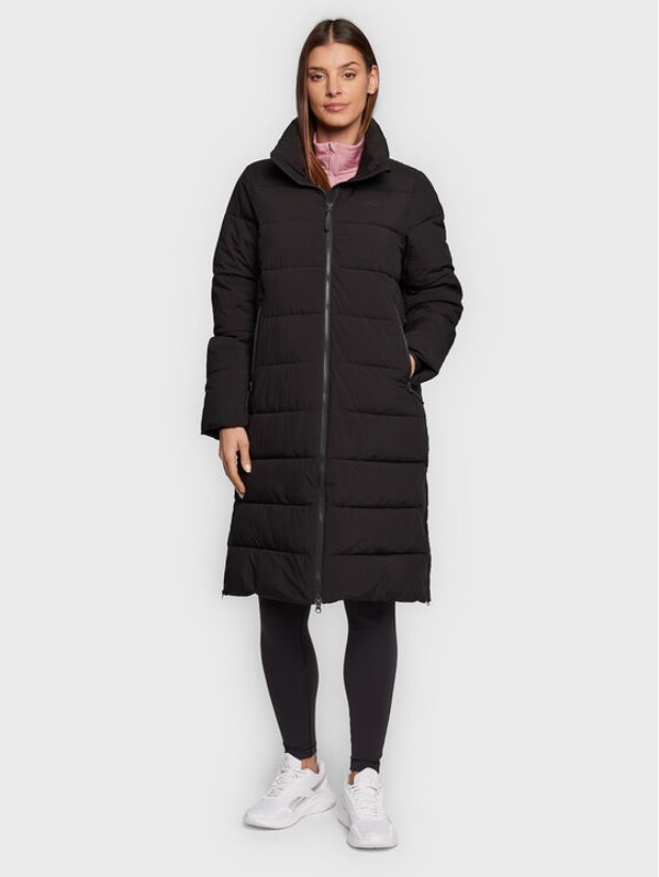 4F 4F Пухено яке H4Z22-KUDP008 Черен Regular Fit