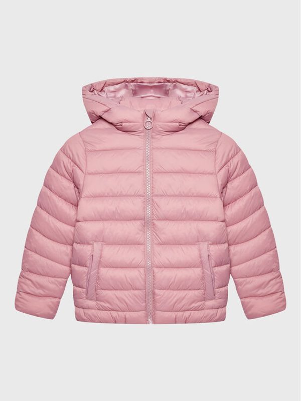 4F 4F Пухено яке HJZ22-JKUDP001 Розов Regular Fit