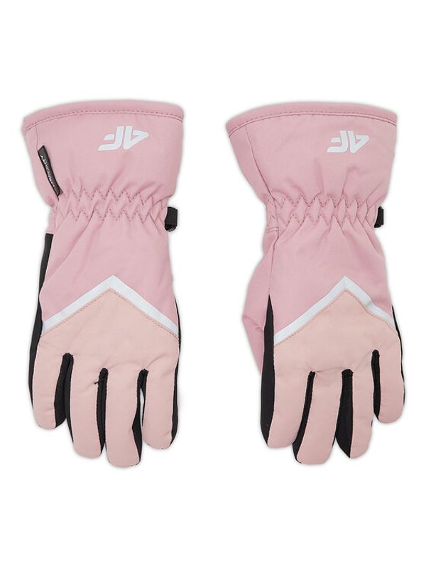 4F 4F Ръкавици за ски JAW22A-FGLF039 Розов