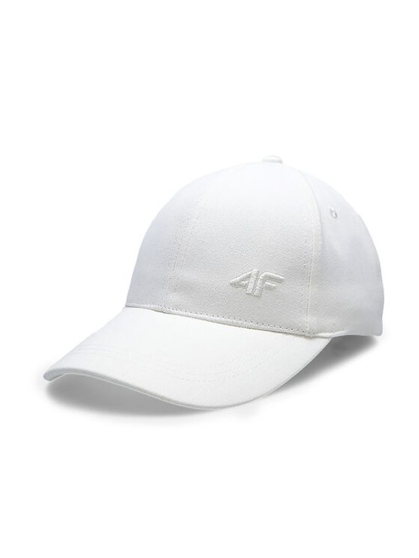 4F 4F Шапка с козирка 4FSS23ACABF114 Екрю