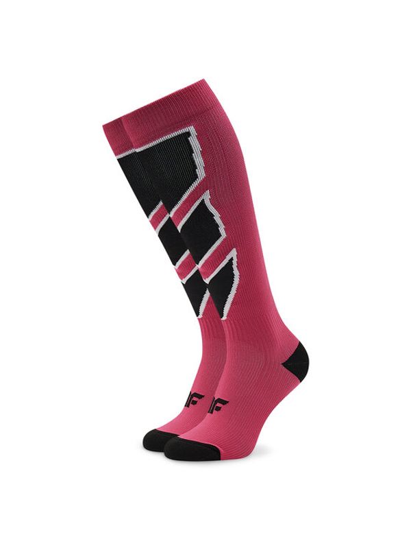 4F 4F Скиорски чорапи 4FAW22-UFSOF034 Розов