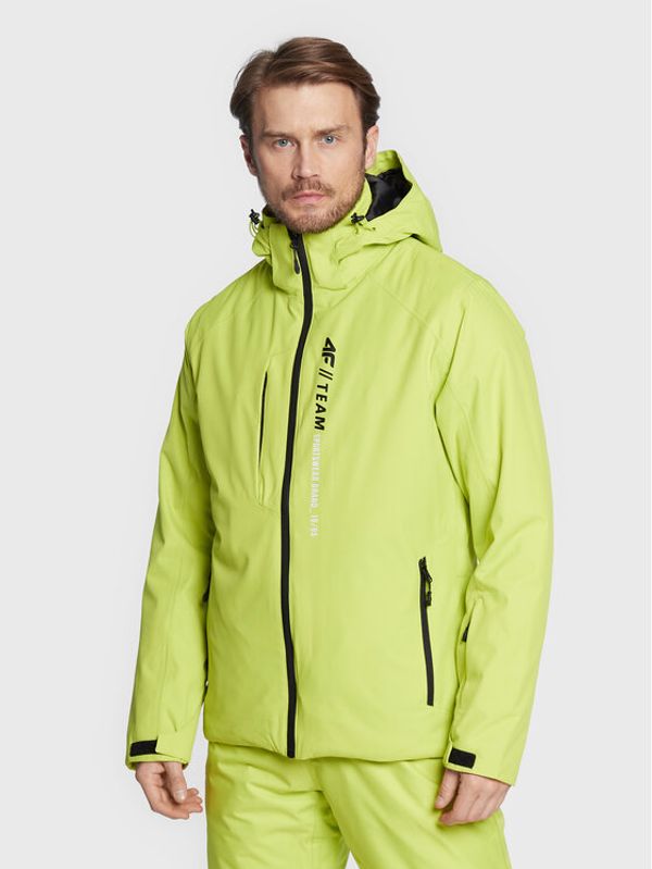 4F 4F Скиорско яке H4Z22-KUMN003 Зелен Regular Fit