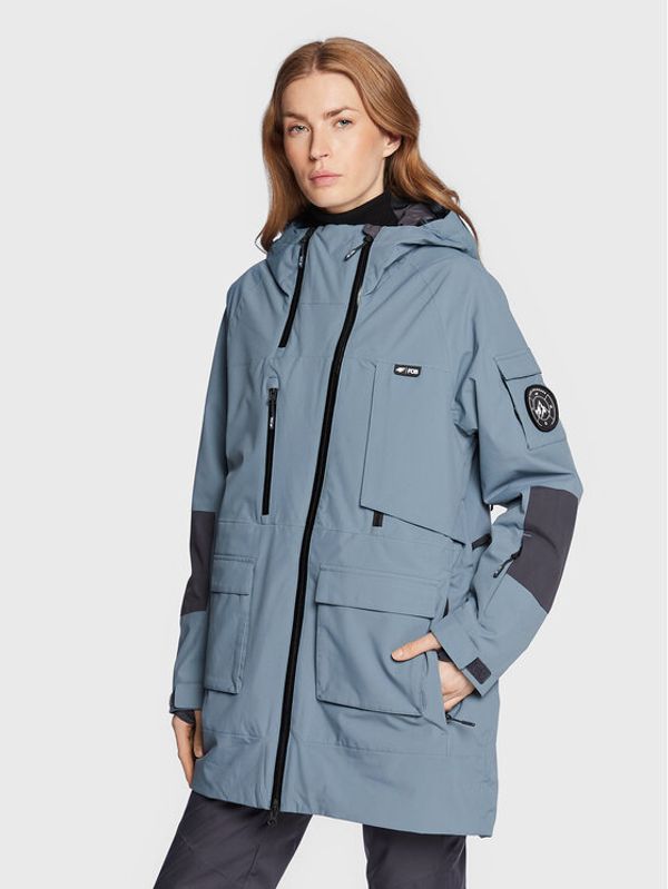 4F 4F Сноуборд яке H4Z22-KUDS004 Син Regular Fit