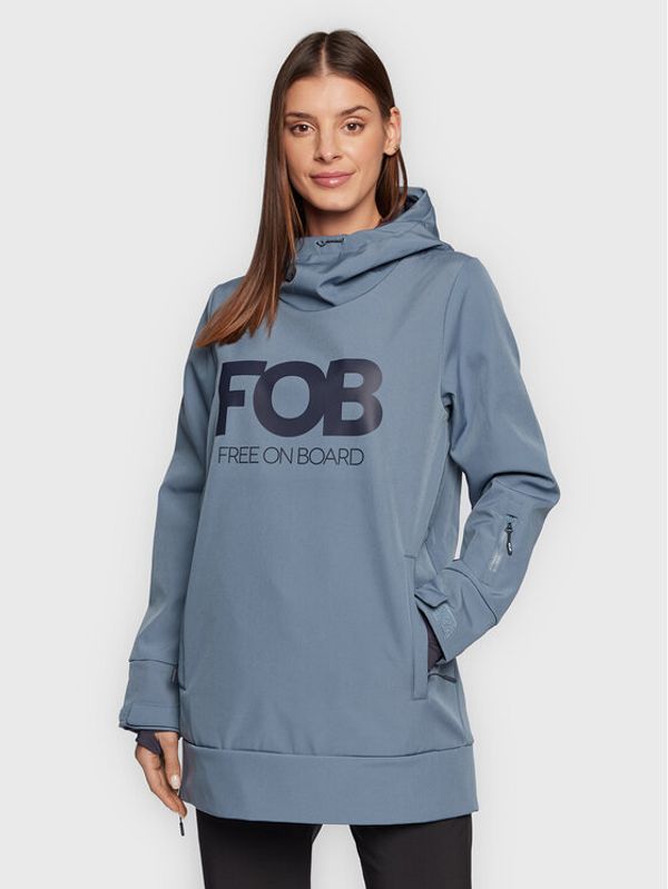 4F 4F Сноуборд яке H4Z22-SFD001F Тъмносин Relaxed Fit