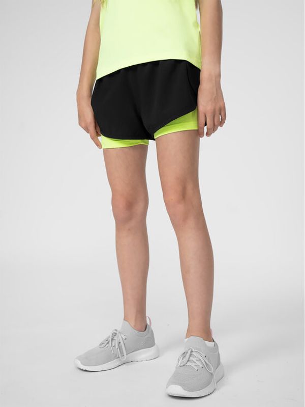 4F 4F Спортни шорти 4FJSS23TFSHF144 Черен Regular Fit