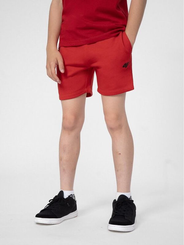 4F 4F Спортни шорти 4FJSS23TSHOM048 Червен Regular Fit