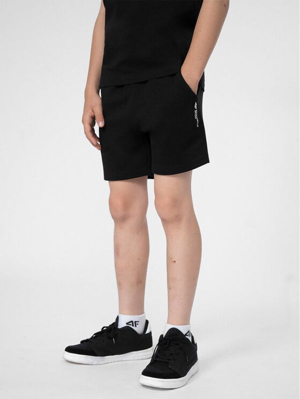 4F 4F Спортни шорти 4FJSS23TSHOM049 Черен Regular Fit