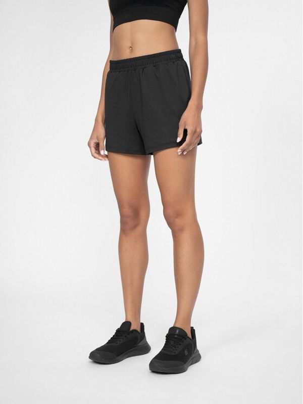 4F 4F Спортни шорти 4FSS23TFSHF200 Черен Regular Fit