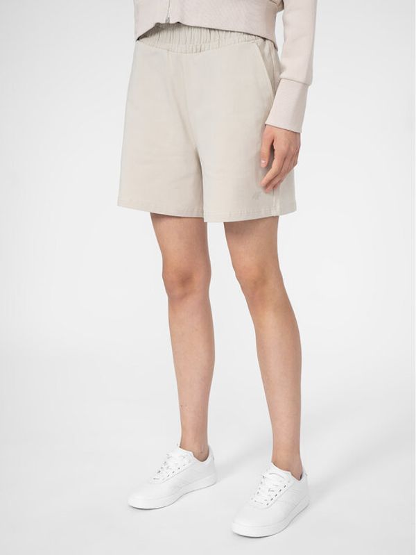 4F 4F Спортни шорти 4FSS23TSHOF070 Бежов Regular Fit