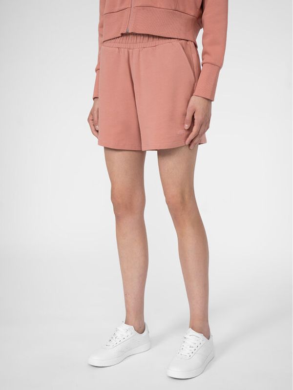 4F 4F Спортни шорти 4FSS23TSHOF070 Розов Regular Fit