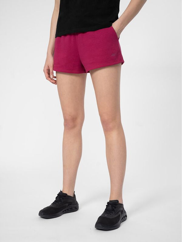4F 4F Спортни шорти 4FSS23TSHOF175 Розов Regular Fit