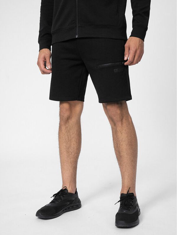 4F 4F Спортни шорти 4FSS23TSHOM057 Черен Regular Fit