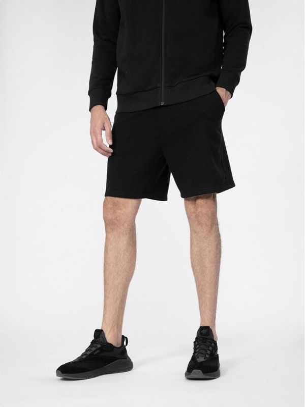 4F 4F Спортни шорти 4FSS23TSHOM080 Черен Regular Fit
