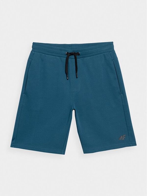 4F 4F Спортни шорти 4FSS23TSHOM156 Син Regular Fit
