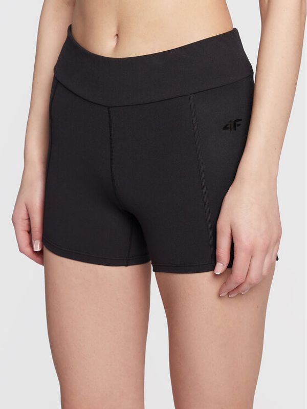 4F 4F Спортни шорти H4Z22-SKDF010 Черен Slim Fit