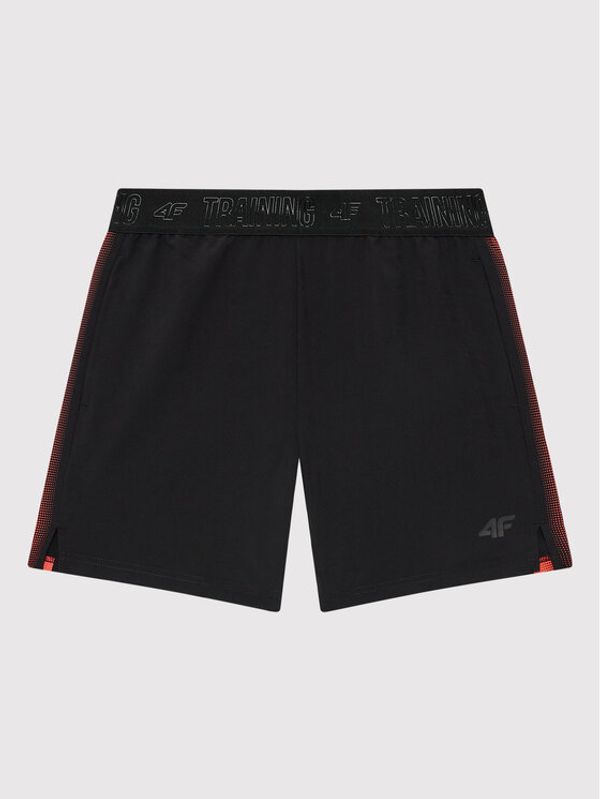 4F 4F Спортни шорти HJL22-JSKMTR002 Черен Regular Fit
