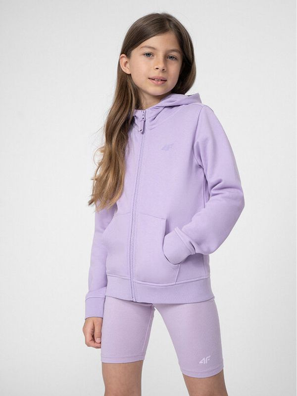 4F 4F Суитшърт 4FJSS23TSWSF216 Виолетов Regular Fit