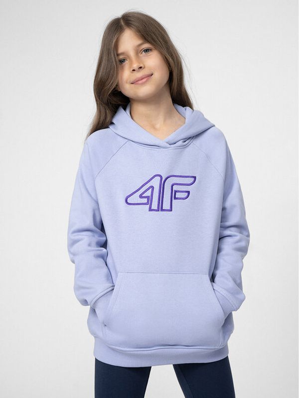 4F 4F Суитшърт 4FJSS23TSWSF217 Виолетов Regular Fit