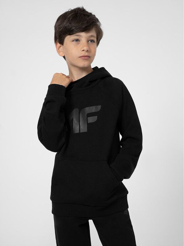 4F 4F Суитшърт 4FJSS23TSWSM220 Черен Regular Fit