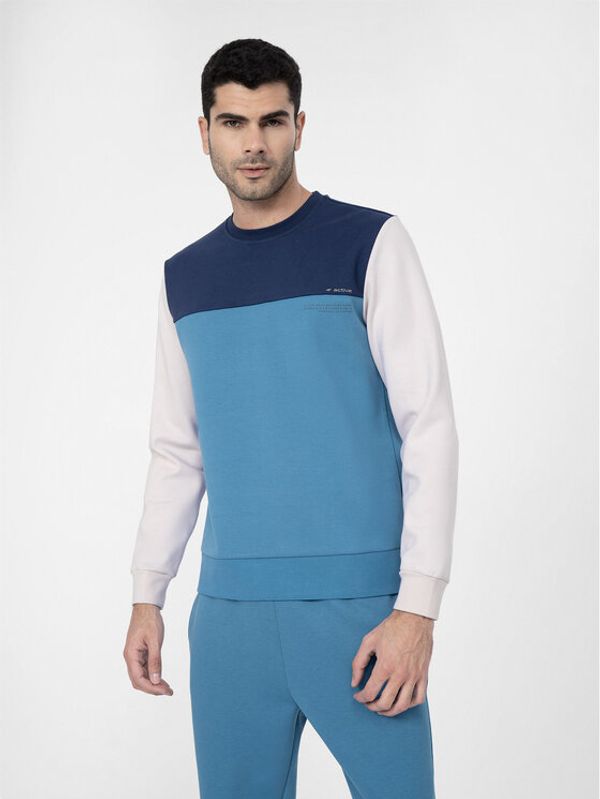 4F 4F Суитшърт 4FSS23TSWSM226 Син Regular Fit