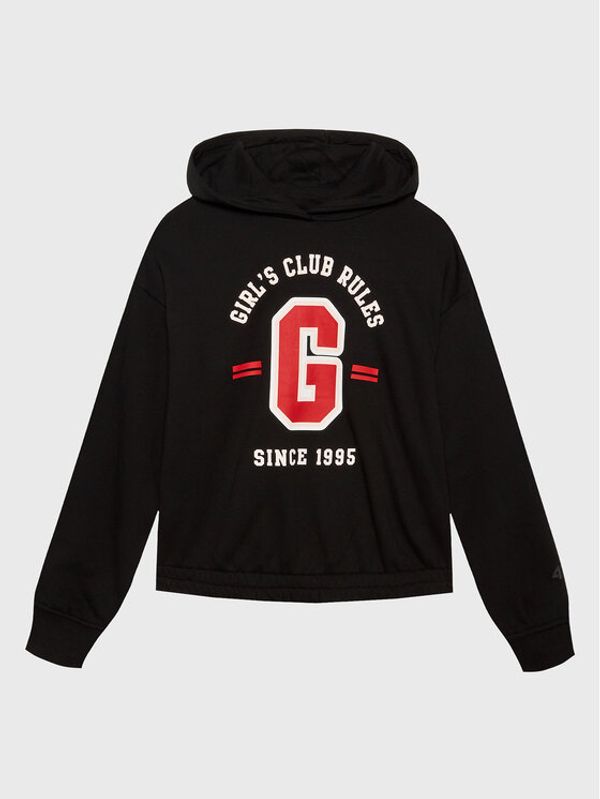 4F 4F Суитшърт HJZ22-JBLD004 Черен Regular Fit