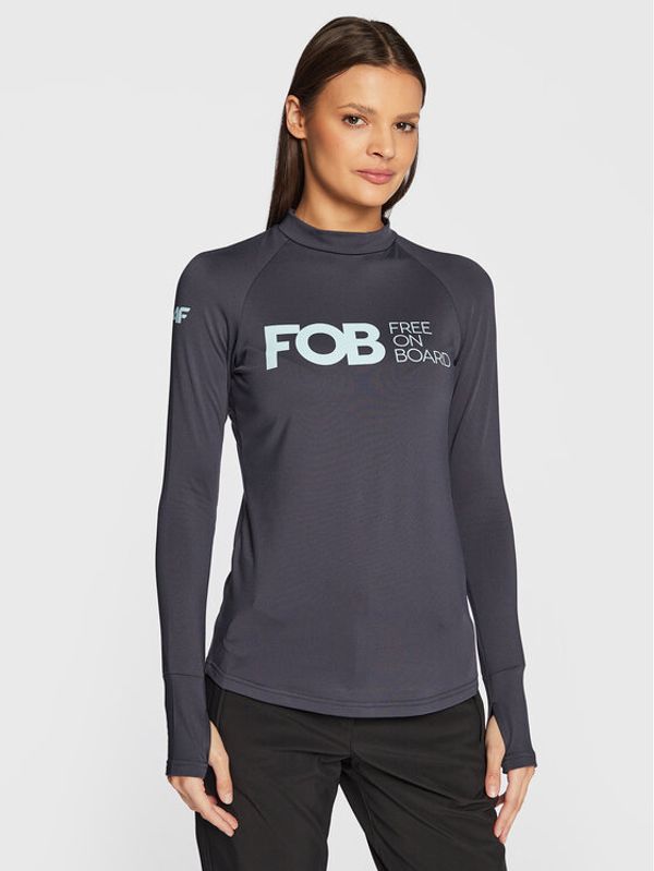 4F 4F Термооблекло горна част H4Z22-BIDD030 Сив