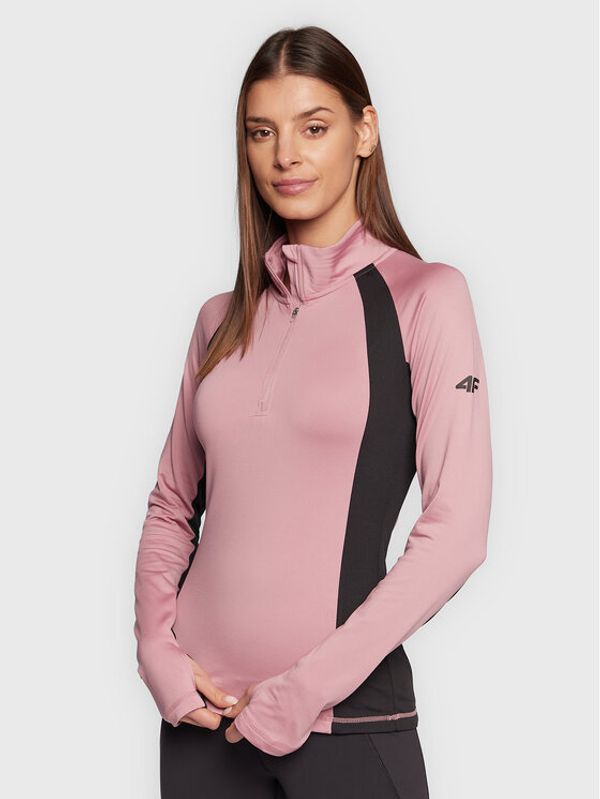 4F 4F Термооблекло горна част H4Z22-BIDD031 Розов Slim Fit