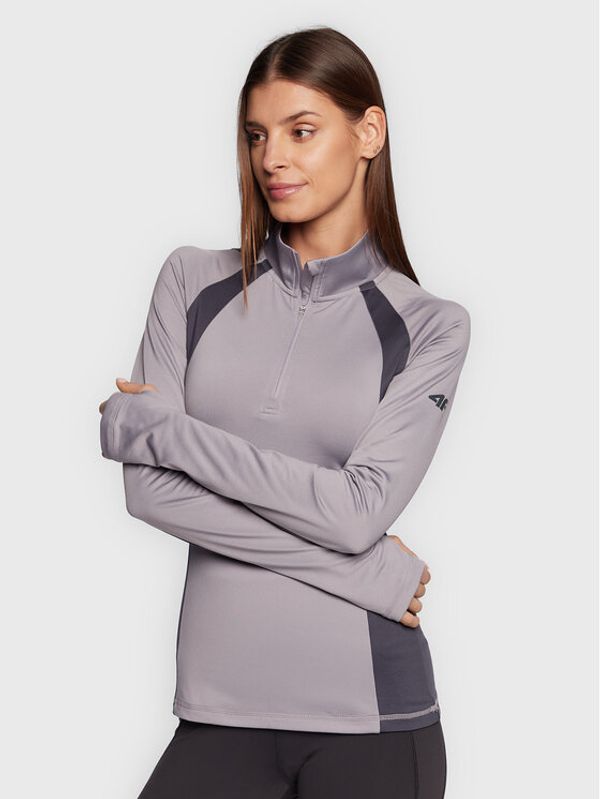 4F 4F Термооблекло горна част H4Z22-BIDD031 Сив Slim Fit