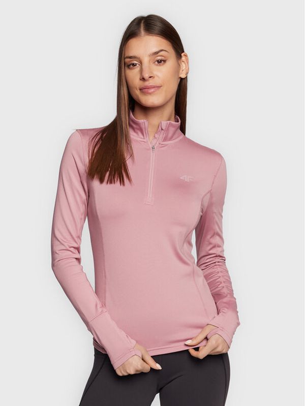 4F 4F Термооблекло горна част H4Z22-BIDD032 Розов Slim Fit