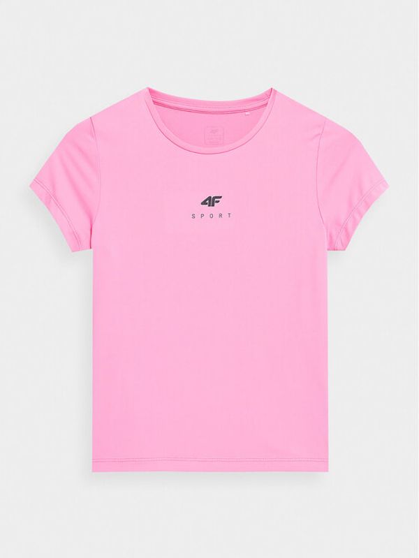 4F 4F Тишърт 4FJSS23TFTSF157 Розов Regular Fit