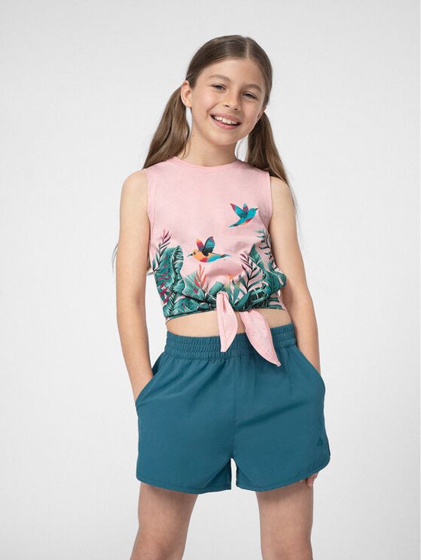 4F 4F Тишърт 4FJSS23TTSHF391 Розов Regular Fit