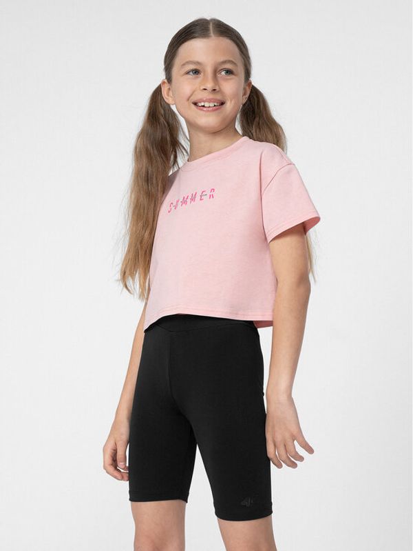 4F 4F Тишърт 4FJSS23TTSHF393 Розов Regular Fit