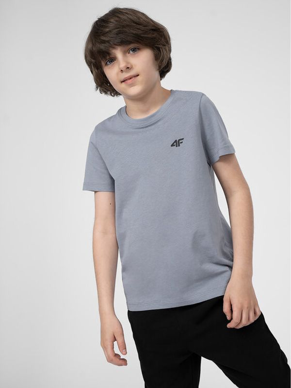 4F 4F Тишърт 4FJSS23TTSHM291 Син Regular Fit