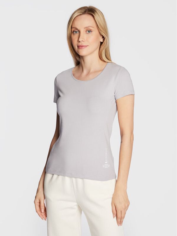 4F 4F Тишърт H4Z22-TSD020 Сив Slim Fit