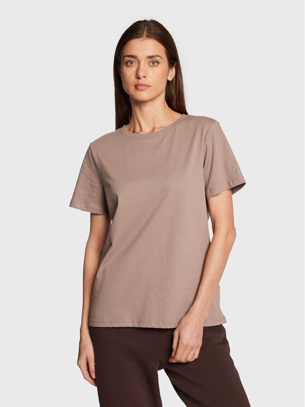 4F 4F Тишърт H4Z22-TSD024 Кафяв Regular Fit