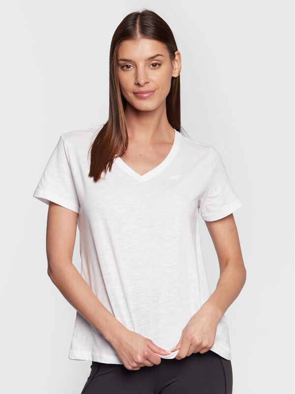 4F 4F Тишърт H4Z22-TSD352 Бял Oversize