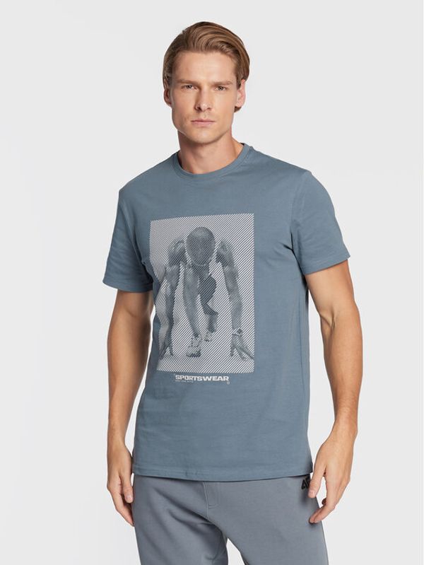 4F 4F Тишърт H4Z22-TSM035 Син Regular Fit