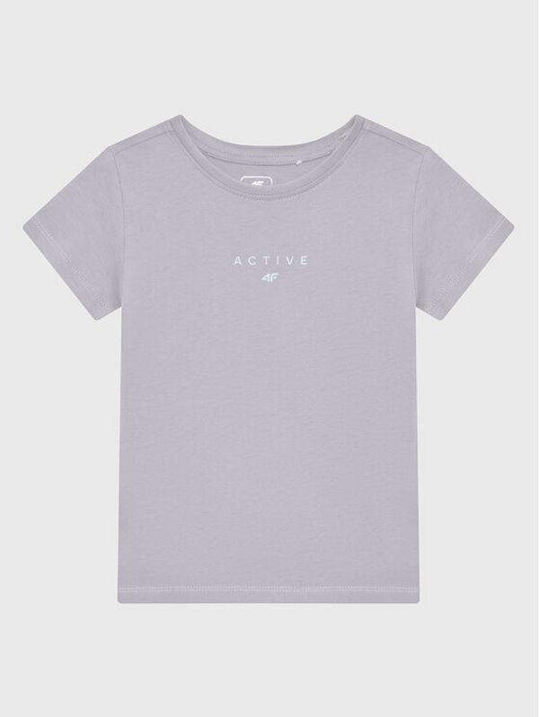 4F 4F Тишърт HJZ22-JTSD002 Сив Regular Fit