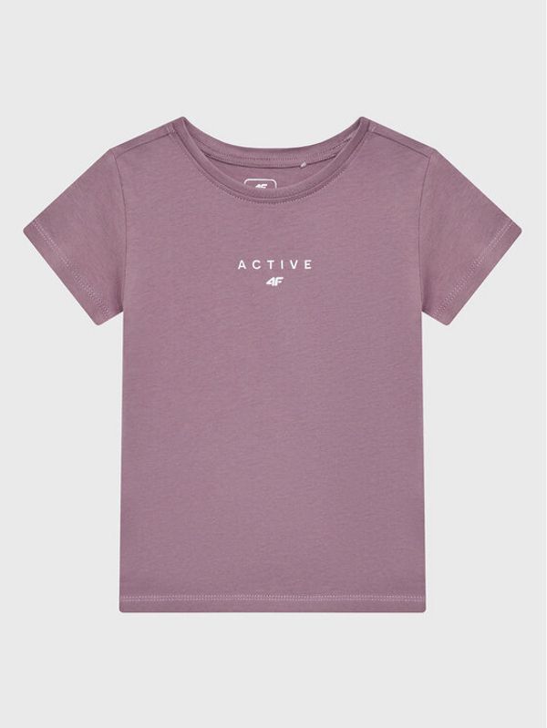 4F 4F Тишърт HJZ22-JTSD002 Виолетов Regular Fit