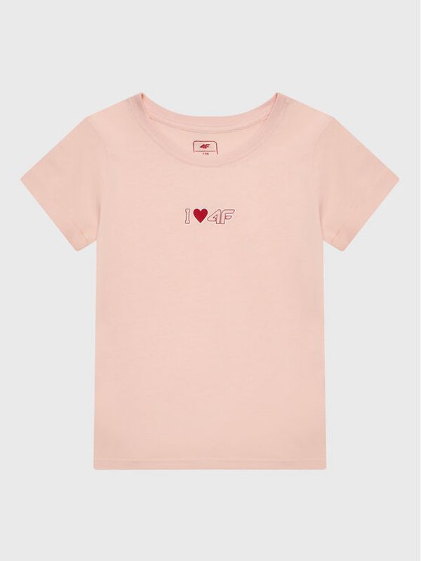 4F 4F Тишърт HJZ22-JTSD005 Розов Regular Fit