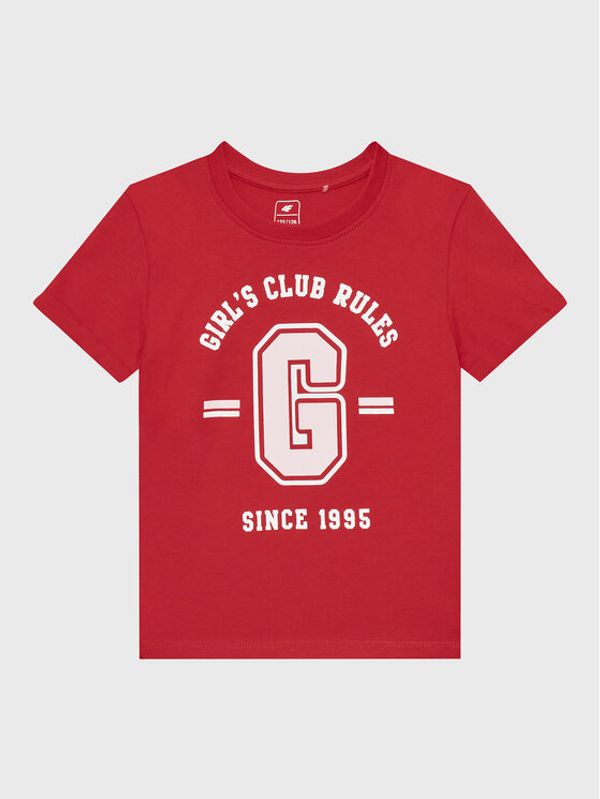 4F 4F Тишърт HJZ22-JTSD006 Червен Regular Fit