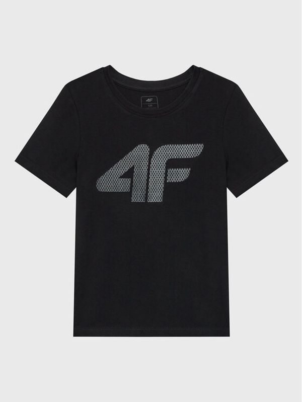 4F 4F Тишърт HJZ22-JTSM002 Черен Regular Fit