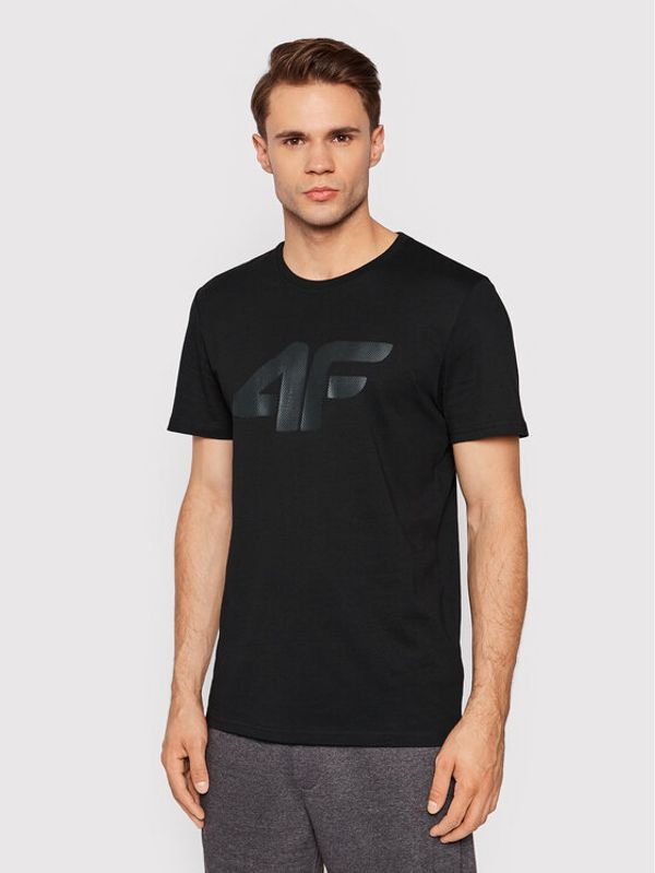 4F 4F Тишърт NOSH4-TSM353 Черен Regular Fit