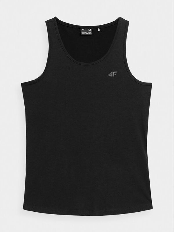 4F 4F топ 4FSS23TTSHF581 Черен Regular Fit