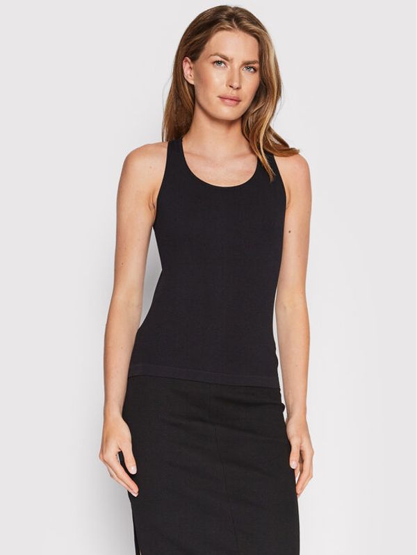 4F 4F топ H4L22-TSD057 Черен Slim Fit