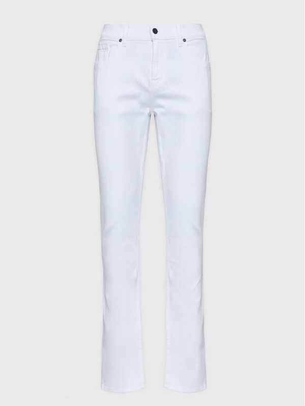 7 For All Mankind 7 For All Mankind Дънки JSMSP460QQ Бял Slim Fit