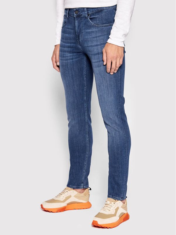 7 For All Mankind 7 For All Mankind Дънки Slimmy JSMSA230BD Син Slim Fit