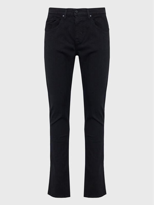 7 For All Mankind 7 For All Mankind Дънки Slimmy Tapered JSMXA220BC Черен Slim Tapered Fit