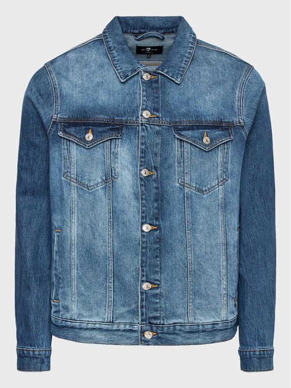 7 For All Mankind 7 For All Mankind Дънково яке Perfect JSK5C100LO Син Regular Fit